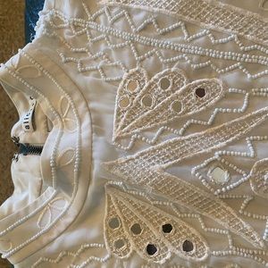 Alice + Olivia, off white top